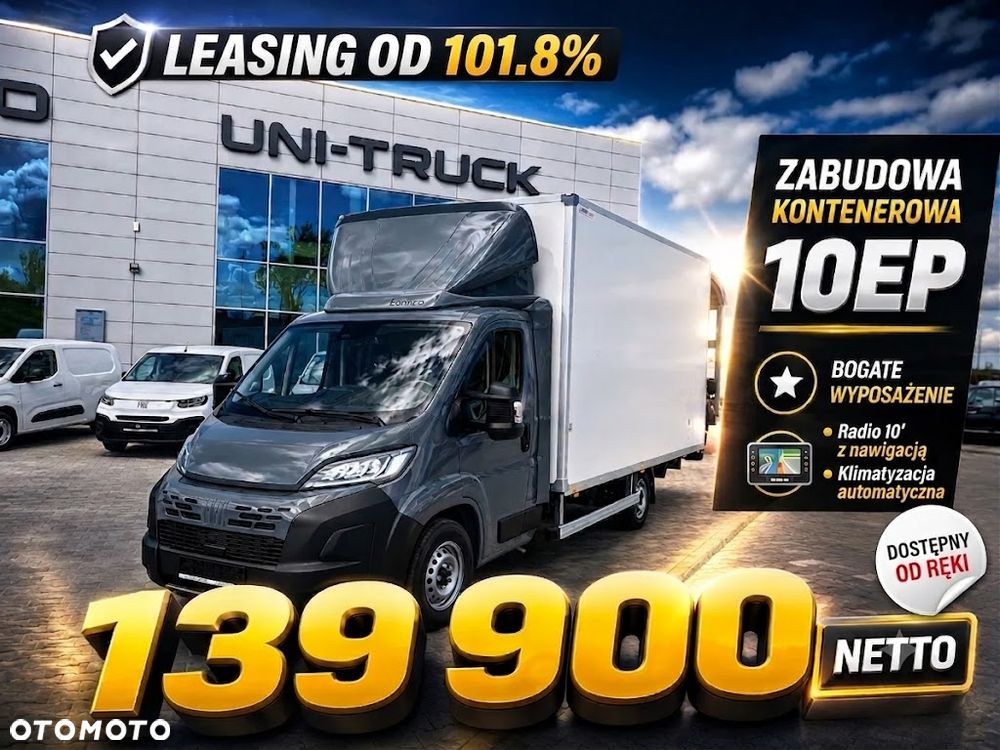 Fiat Ducato kontener 10EP 140KM Dostępny OD RĘKI!!! - 2