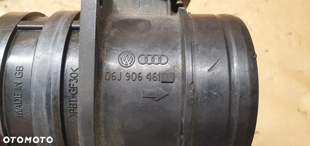 Przepływomierz powietrza Audi A4 B8 2.0 TFSI 06J906461D - 6