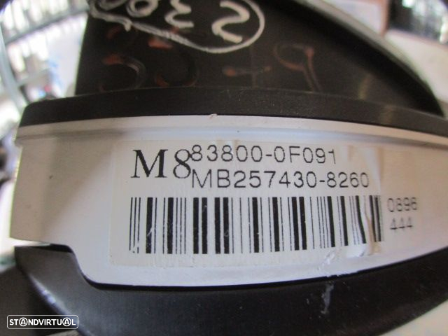 Quadrante 838000F091 MB2574308260 TOYOTA COROLLA 2 VERSO FASE 1 2006 2.2D4D 136CV 5P CINZENTO KM/H DIGITAL - 3
