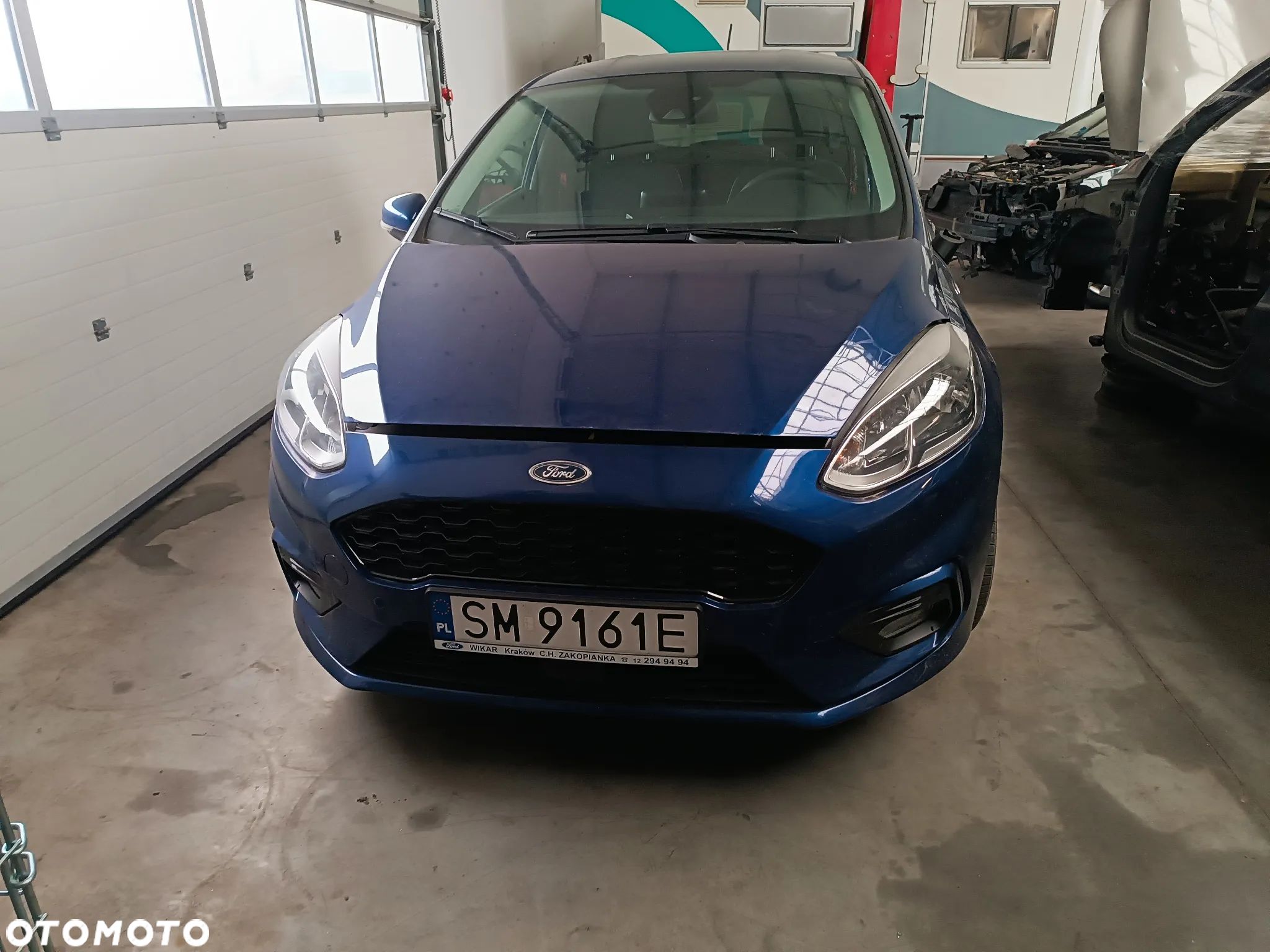 Ford fiesta mk8 st-line kompletny przód 2016- lakier kod 2H - 1