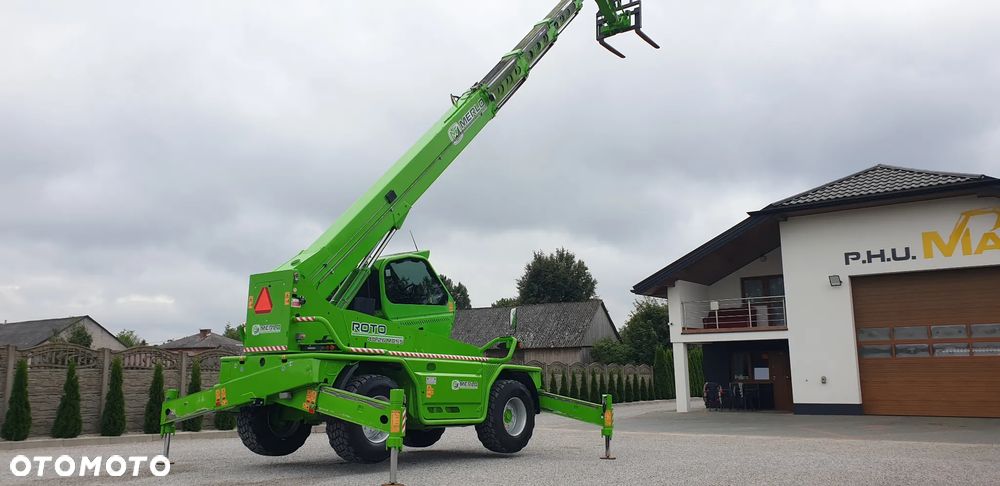 Merlo 40.26MCSS kosz hydr. rozkładany/wciągarka 4T./widły/pilot radiowy - 35