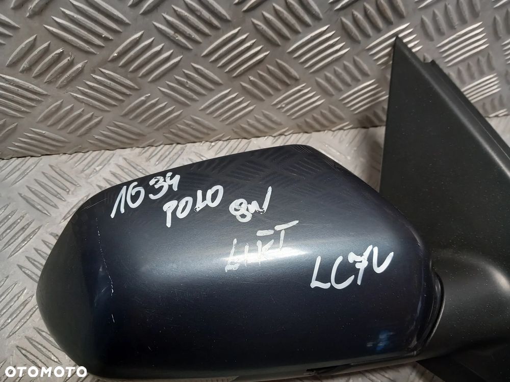 VW POLO 9N LUSTERKO PRAWE PRZEDNIE PRAWY PRZÓD KOLOR: LC7V - 5