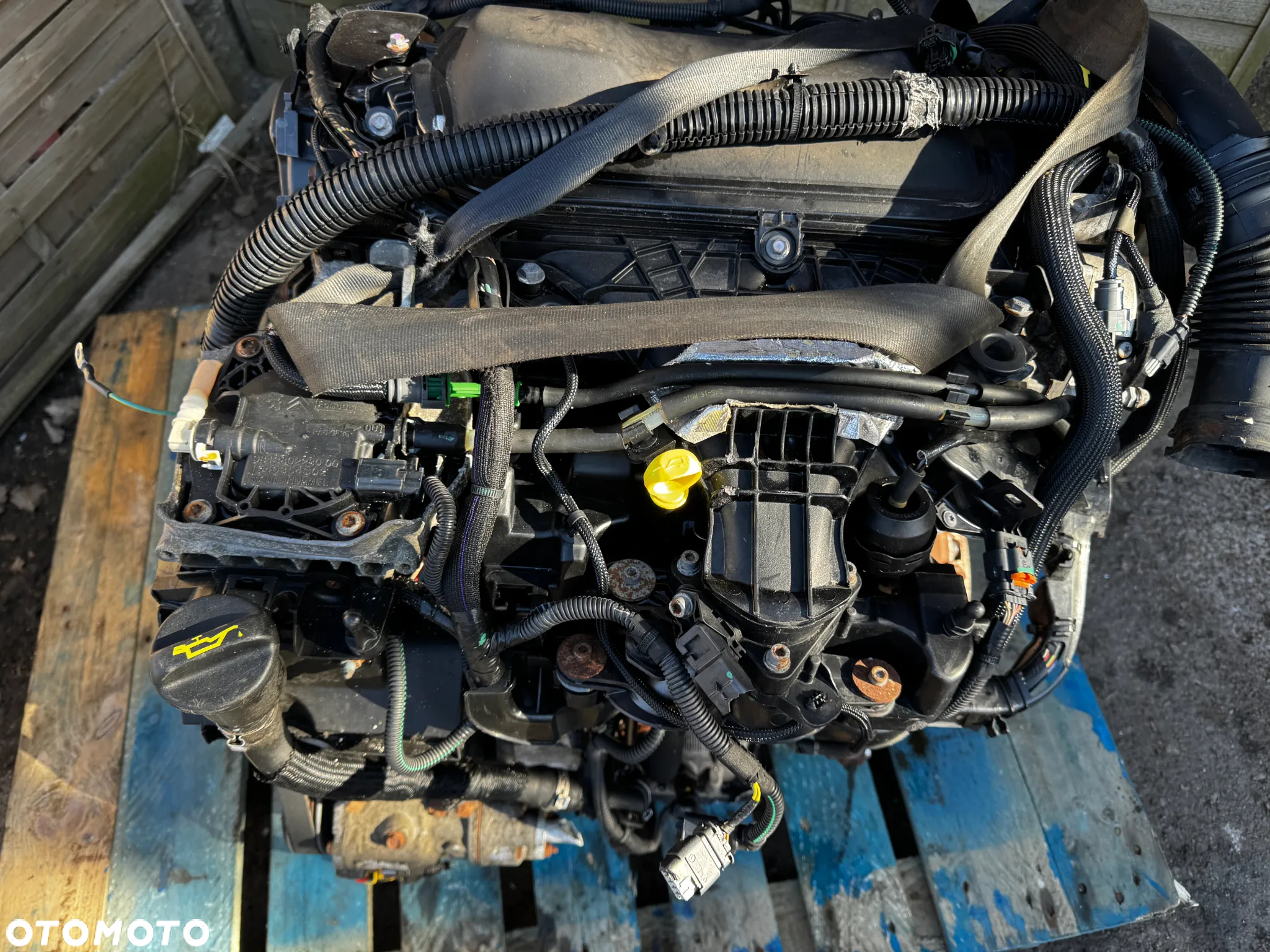 silnik rh02 rhh 2.0 hdi citroen jumpy scudo c4 picasso kompletny 164 tys - 2