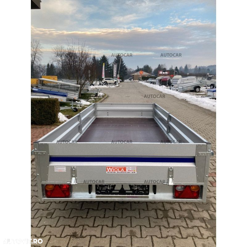 Wiola Remorca auto dublu-ax, cu sistem de franare, Wiola W26G31 - 8
