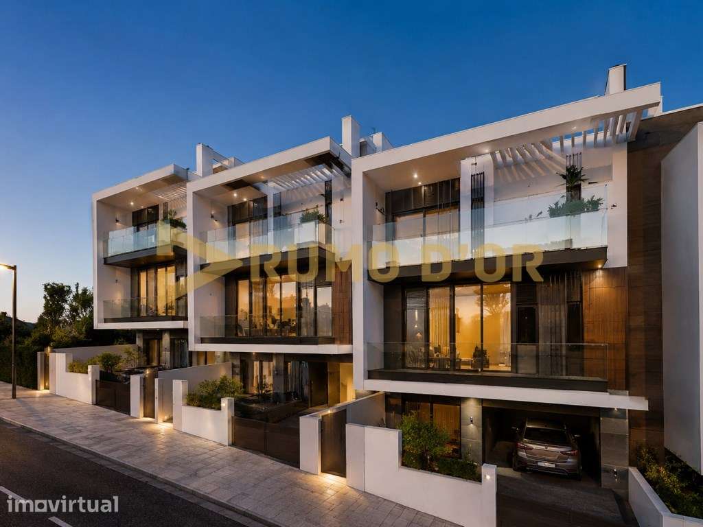 Moradia T4 Nova em Vialonga Junto à Mata do Paraíso Conclusão Previ... - Grande imagem: 4/5