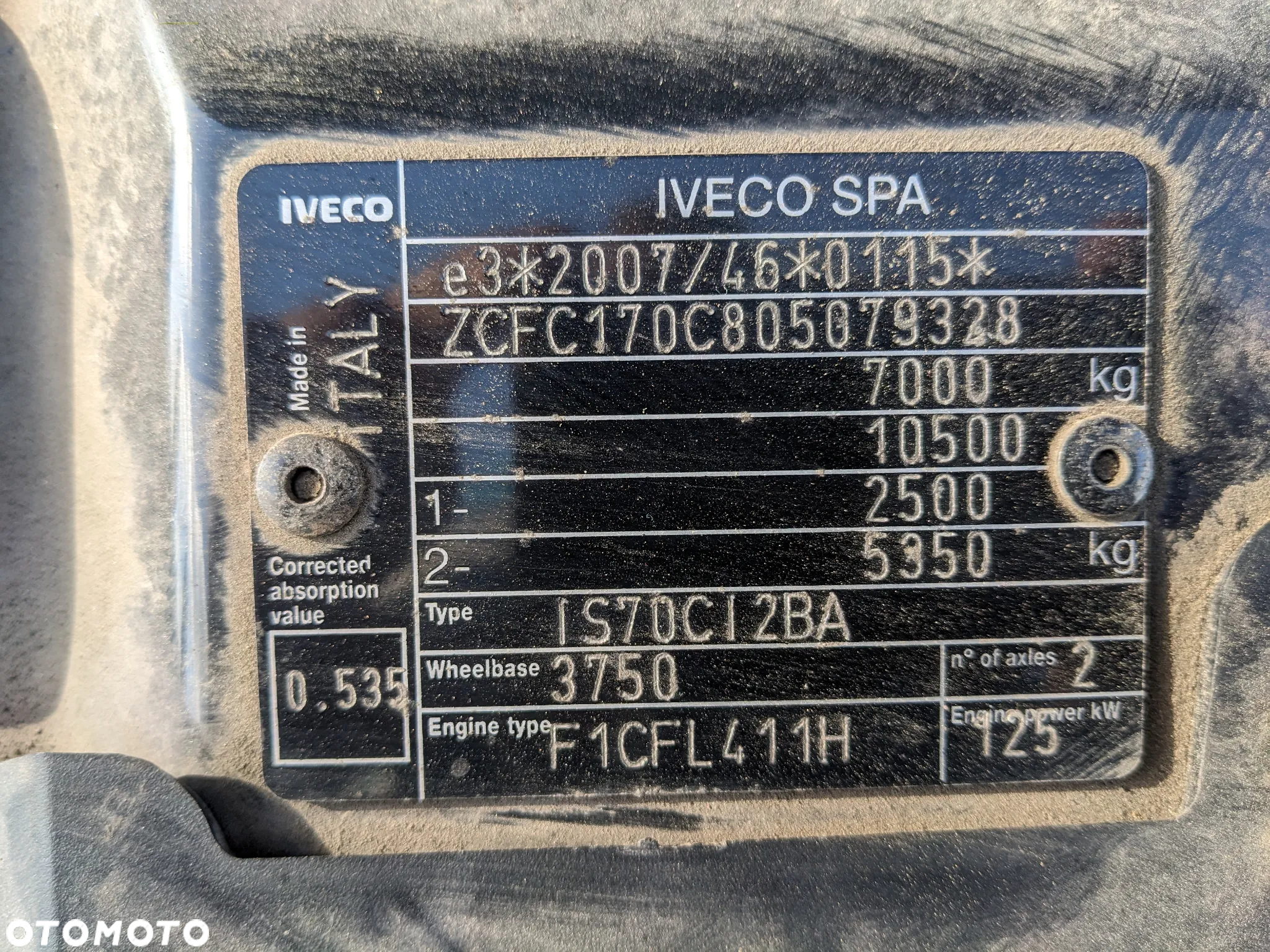Iveco Daily 70C17 - 17