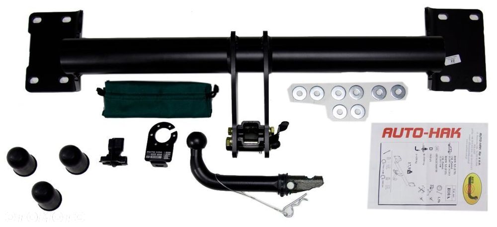 KOMPLETNY AUTOMAT WYPINANY POZIOMO SŁUPSK AUTO HAK HOLOWNICZY BMW X5 F15 E70 M PAKIET 2007 do 2013 - 1