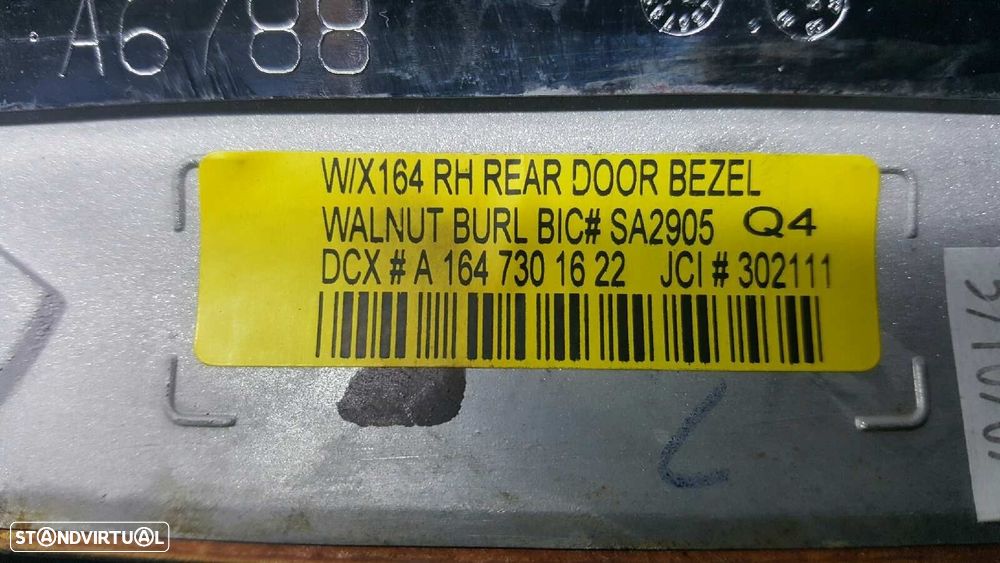 EMBELIZADOR MERCEDES CLASE M (W164) 320 / 350 CDI (164.122) - 3