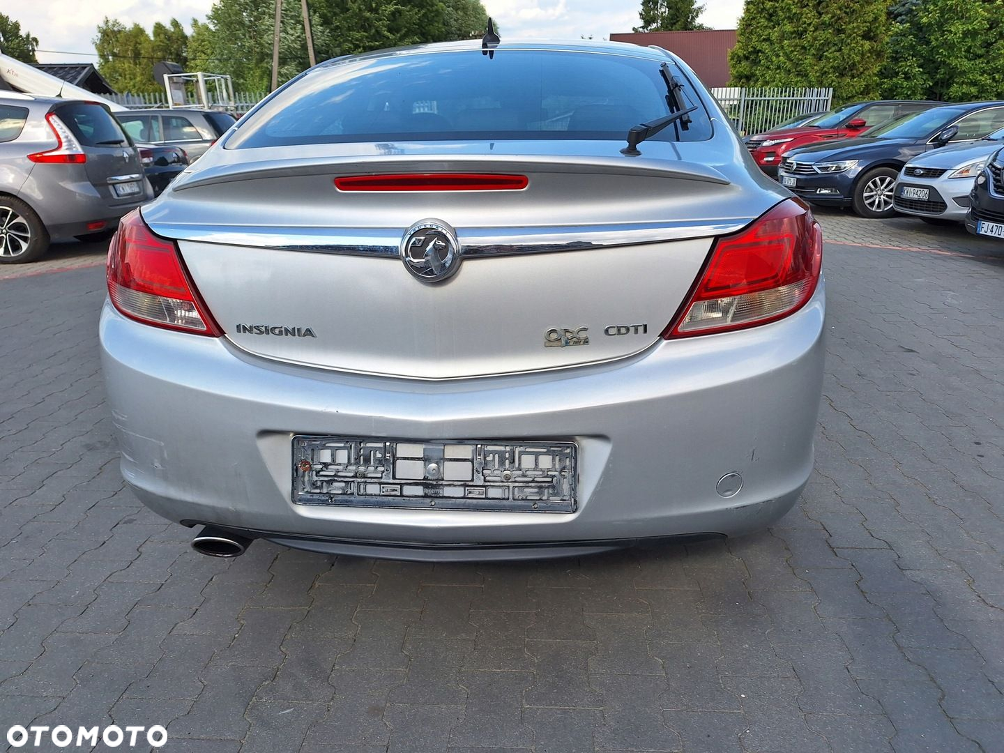 OPEL Vauxhall INSIGNIA A G09 Z176 ZDERZAK TYŁ TYLNY 5D 08-13 - 6