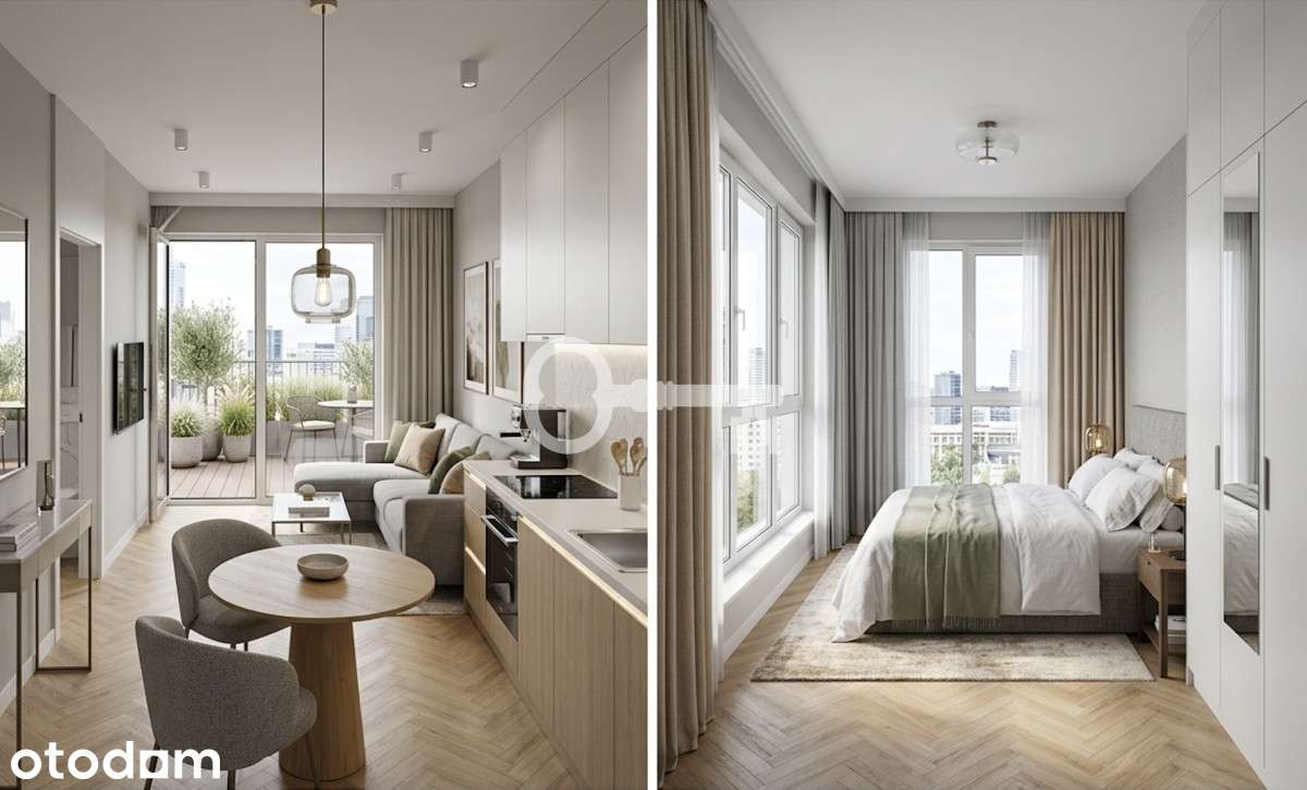 Dwa Pokoje/Balkon/Centrum Miasta