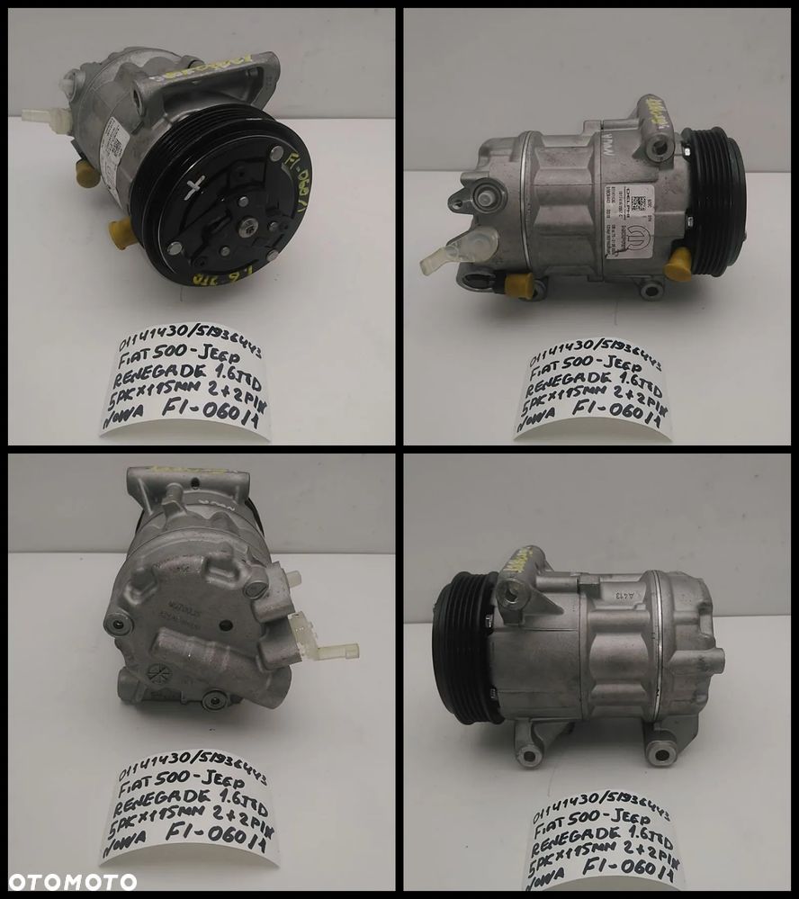 FIAT LANCIA ALFA ROMEO IVECO JEEP FI001-FI064 SPRĘŻARKA KOMPRESOR KLIMATYZACJI AUKCJA (1) - 22