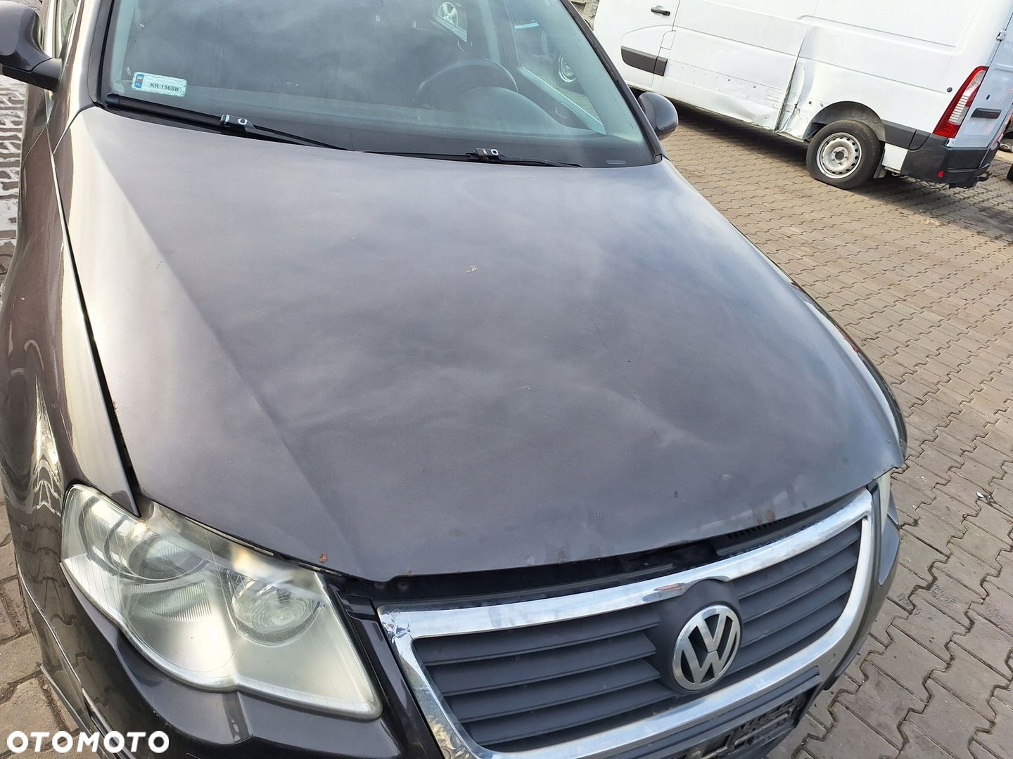 VW VOLKSWAGEN PASSAT B6 3C MASKA POKRYWA KLAPA SILNIKA LC8Z MOCCA BROWN - 4