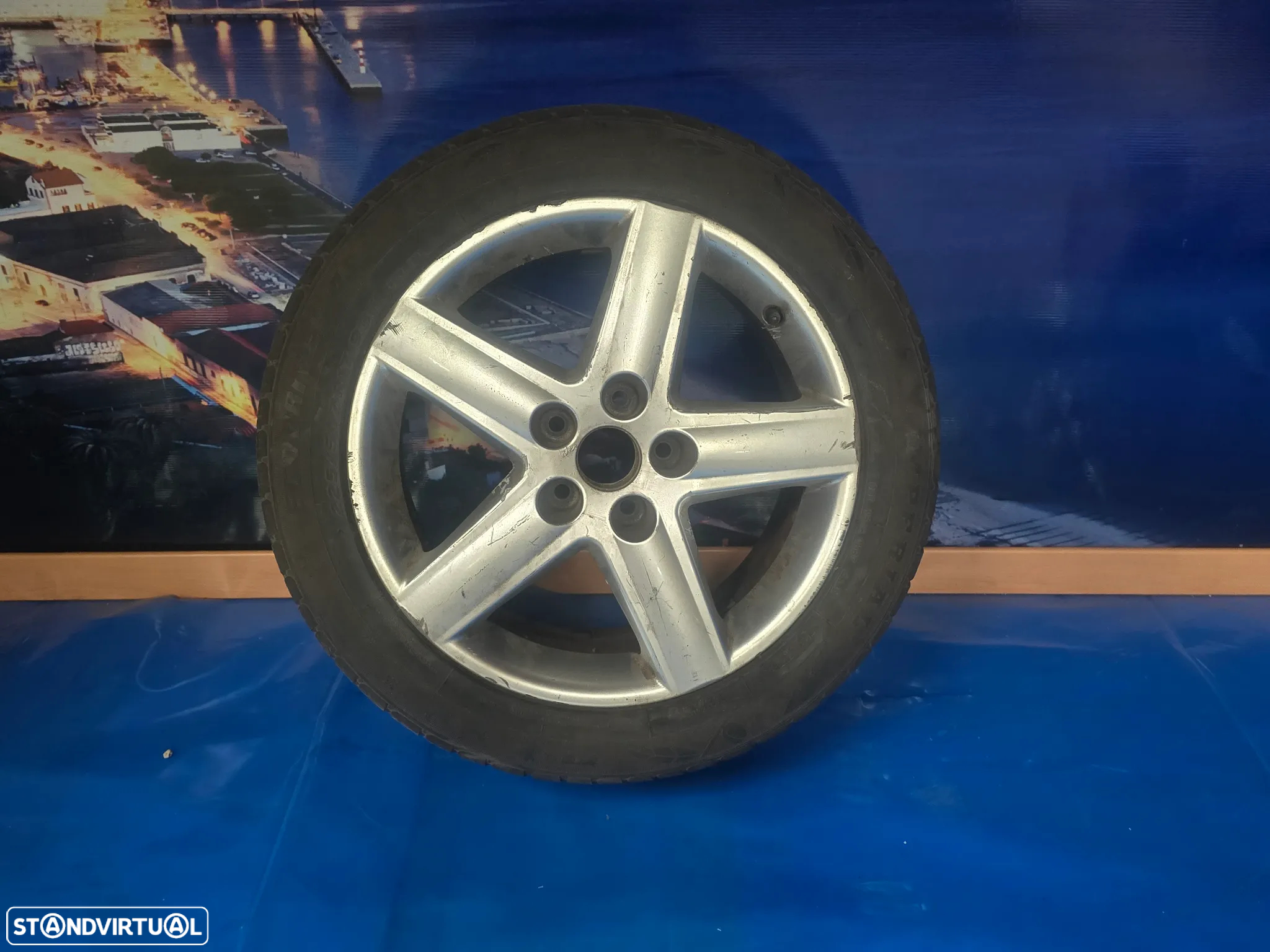 Jante Roda Suplente com pneu M+S originais para audi a6 c6 4f 2003- 225/50 R17 - 2