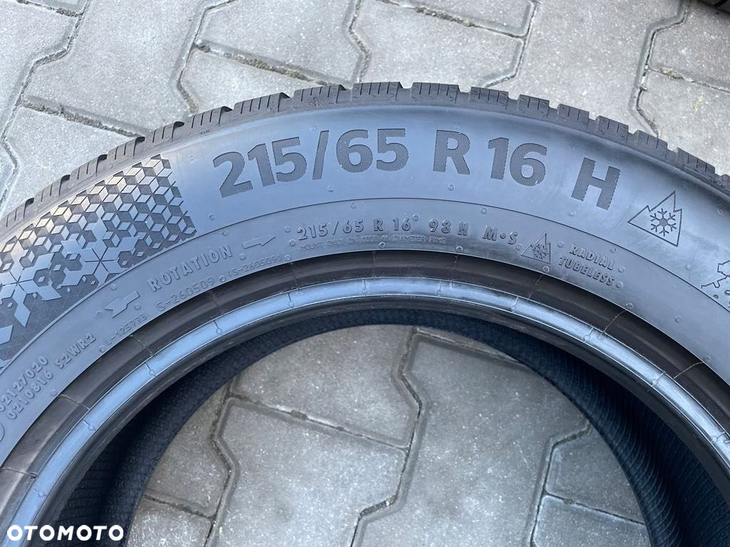 215/65R16 98H Continental WinterContact TS 870 P - Opony Zimowe 4szt. 8mm - 2