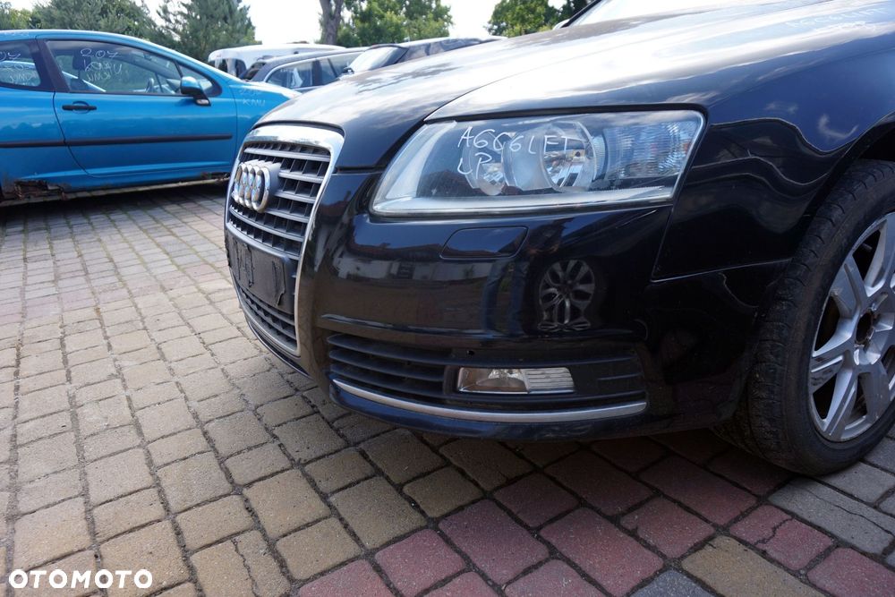 MASKA ZDERZAK BŁOTNIKI LAMPY A6 C6 LIFT LY9B  AUDI 2008-2011 CZARNY PRZÓD KOMPLETNY - 29