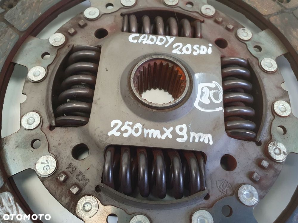 VW Caddy III 2.0 SDI SPRZĘGŁO tarcza docisk 9mm KOMPLET - 8