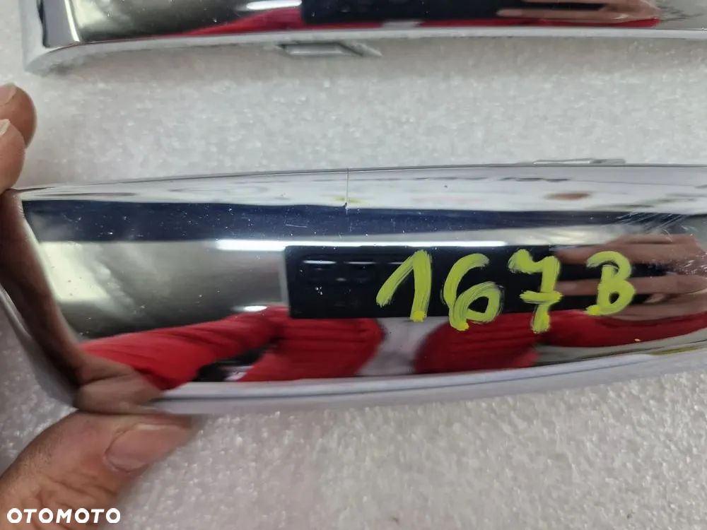 FIAT 500 LIFT 15- PRAWA LISTWA / CHROM DOLNY ZDERZAKA PRZEDNIEGO PRZÓD , NR 735619525 , NR AUKCJI C/167 - 6