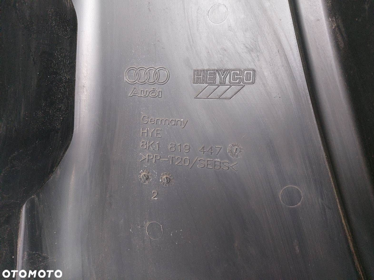PODSZYBIE AUDI A4 B8 EUROPA 8K1819447 8K1819403 - 4