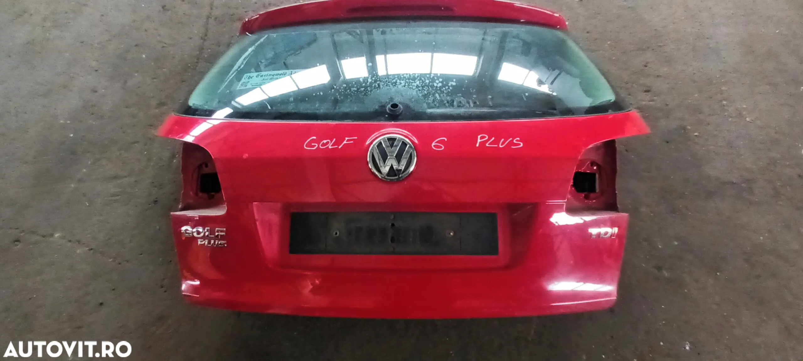 Haion + Luneta VW Golf 6 Plus - 2