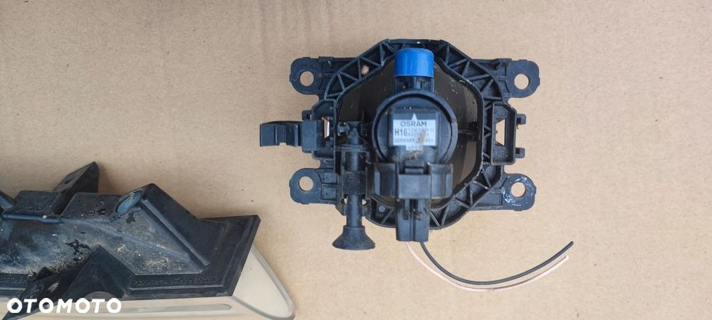 SCENIC III LIFT 13-16 KRATKA ZDERZAKA PRAWA CHROM HALOGEN LED DRL KOMPLET - 6