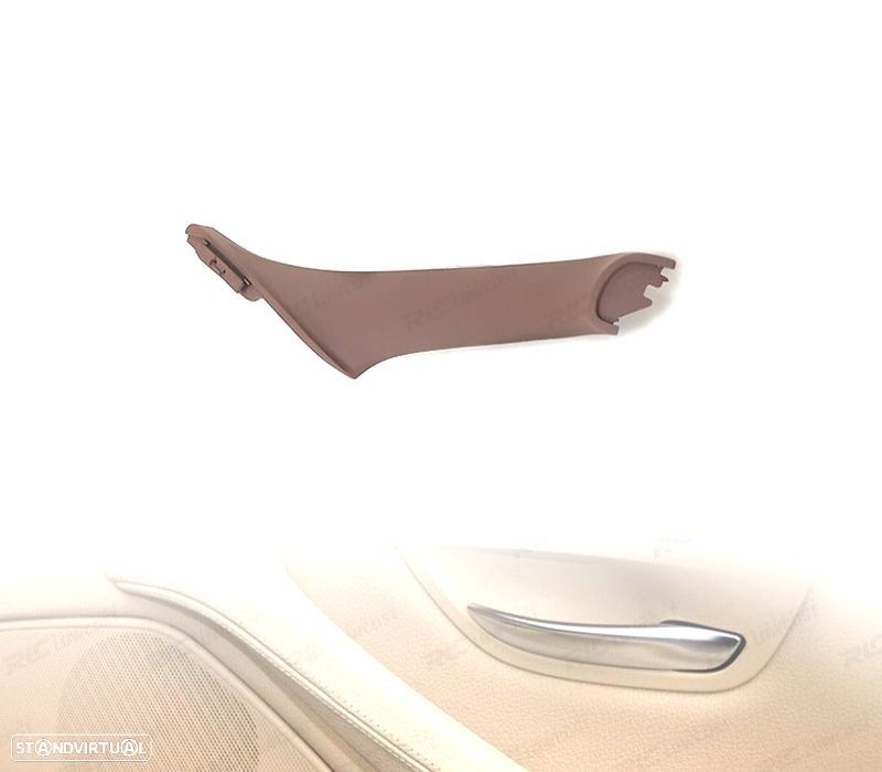 PUXADOR DE PAINEL DE PORTA DIREITO PARA BMW SERIE 5 F10 F11 F18 CASTANHO - 1