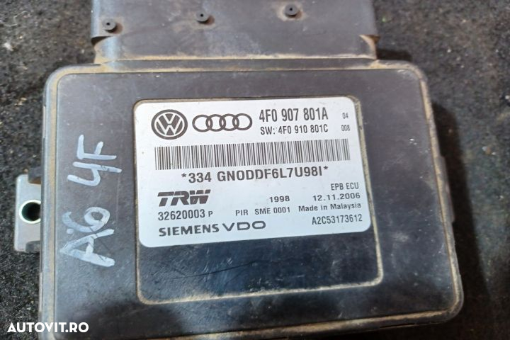 Calculator frana mana 4F0907801A 4F0907801A Audi A6 4F/C6 [2004 - 200 - 4