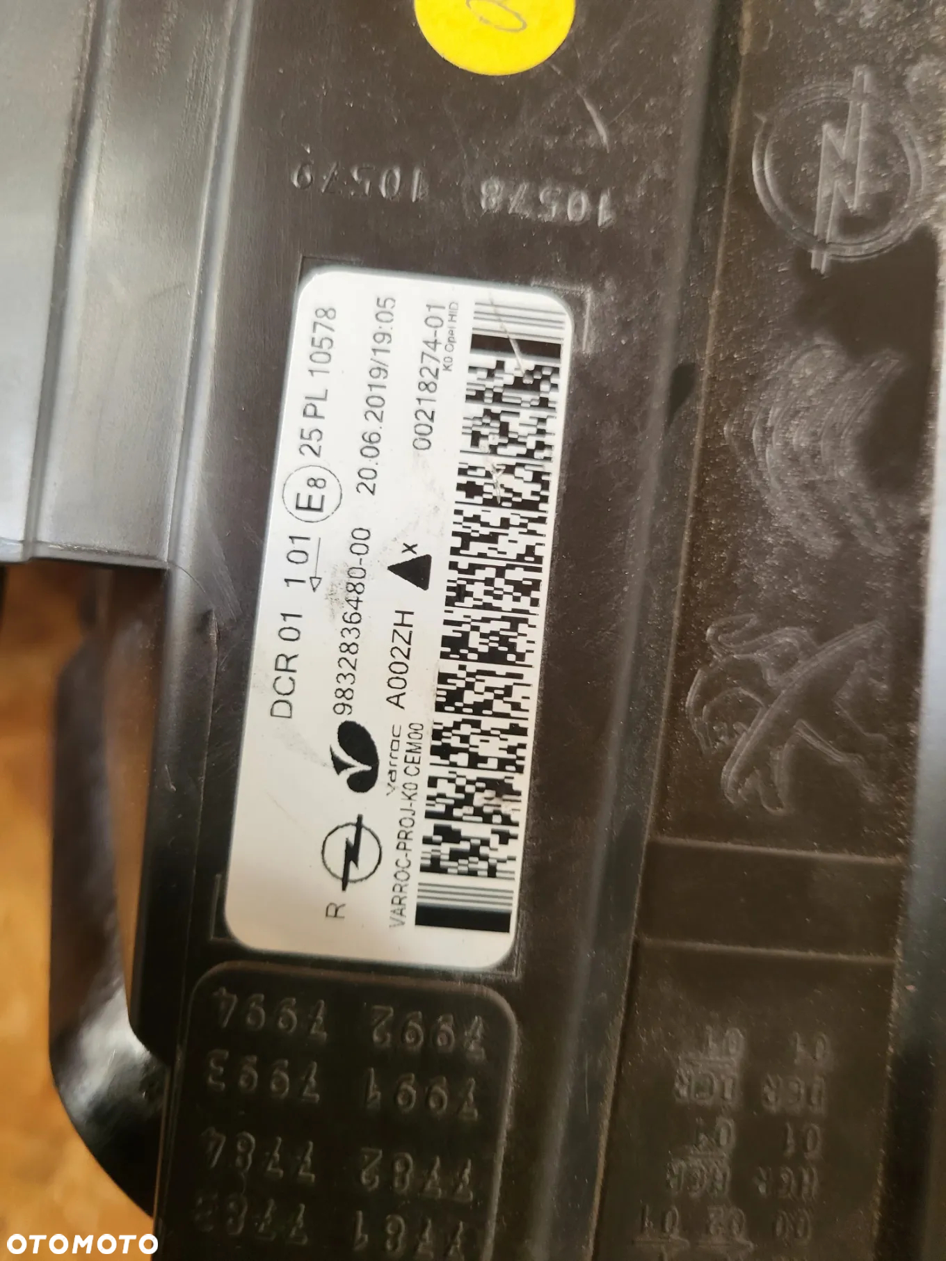 Lampa przednia prawa Bi Xenon Opel Vivaro Zafira C - 13