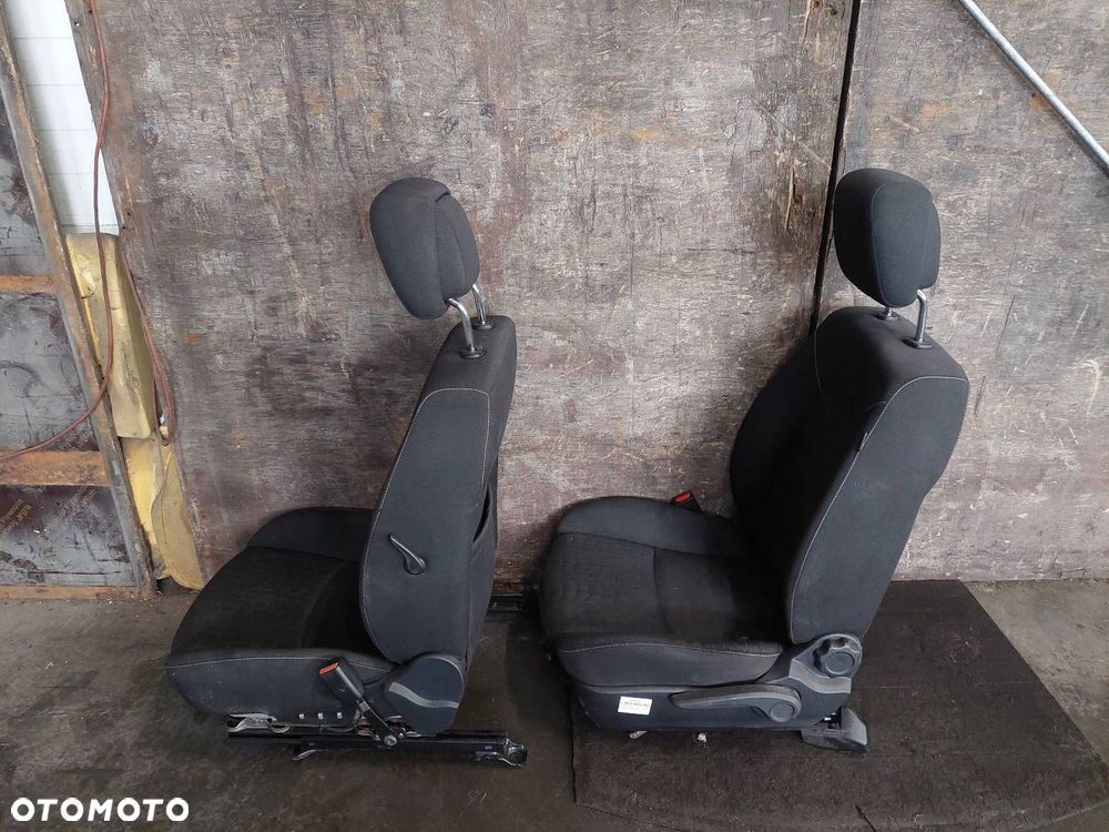 FOTELE KOMPLET LEWY PRAWY KANAPA TYŁ + BOCZKI KIA CEED I LIFT - 3