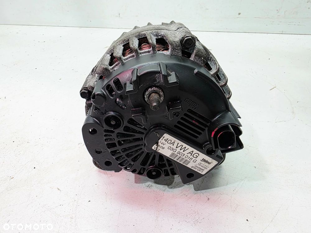 ALTERNATOR AUDI VOLKSWAGEN SEAT SKODA 1.9 2.0 TDI 03G903016G VALEO 140A - 4