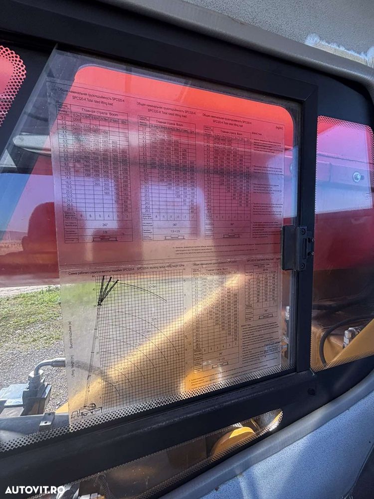 MAN TGS 26.429 Automacara Palfinger/Sany SPC 320, 2019, 1900KM, 920 ore macara, Sarcina 32 tone, inaltime 32+9m jib - 15