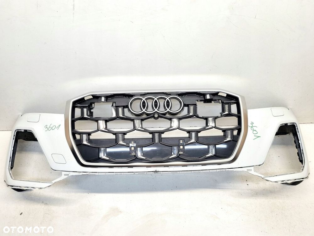 audi q7 ii 4m0 s-line lift 24- zderzak przód przedni grill - 1