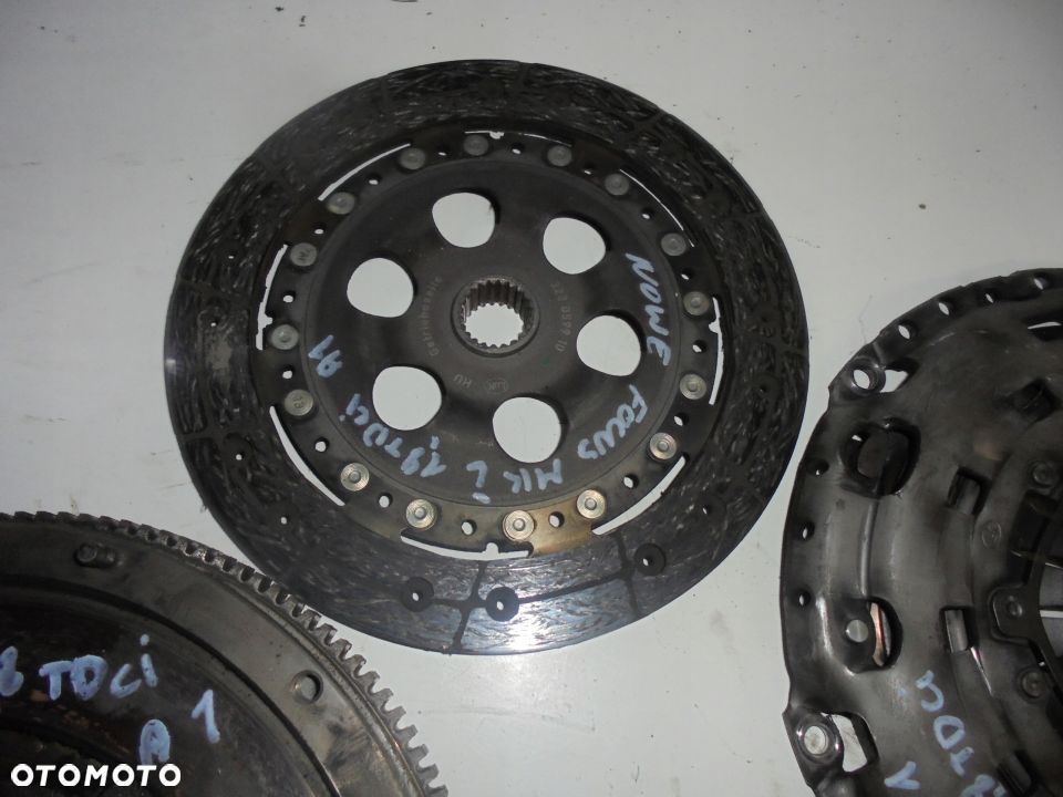 KOLO DWUMASOWE SPRZEGLO TARCZA DOCISK FOCUS MK1 1.8 TDCI TRANSIT CONNECT - 3