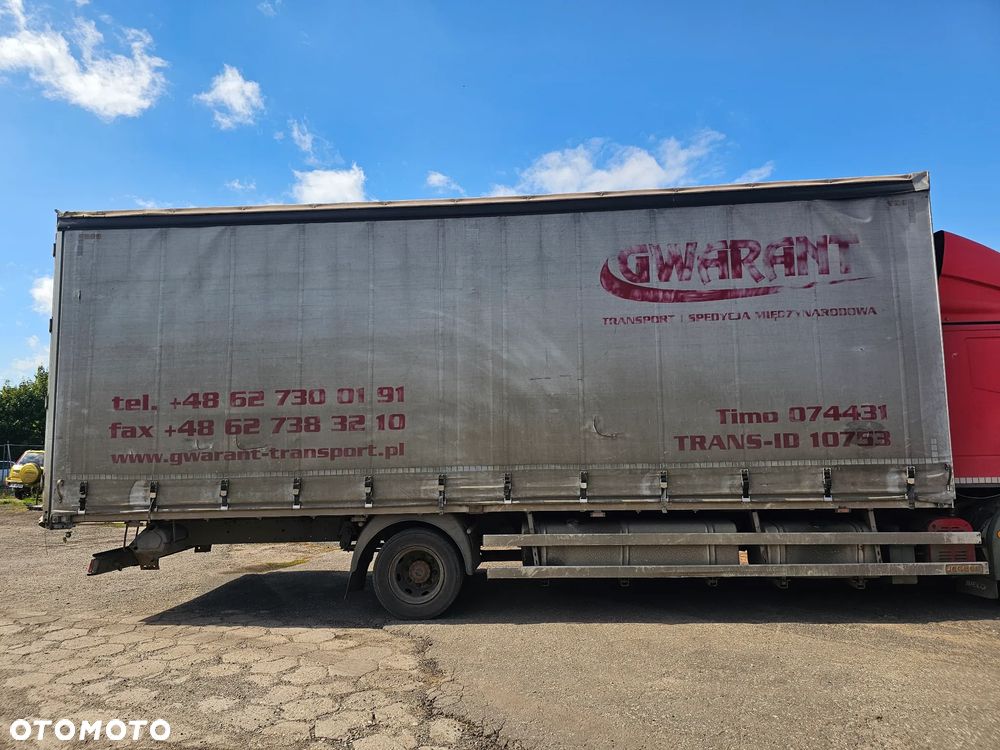 ZABUDOWA SKRZYNIA PLANDEKA PAKA FIRANKA DACH OTWIERANY MAGAZYN 8,2 m MAN TGL MERCEDES ATEGO - 3