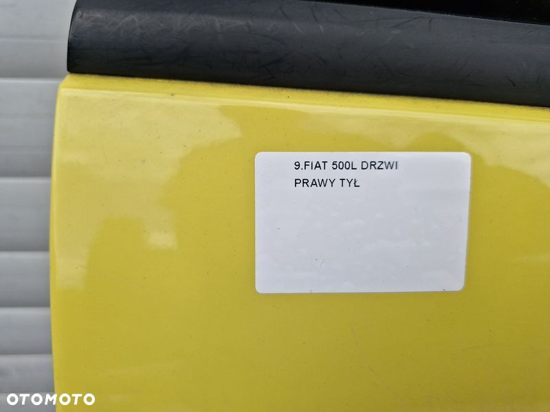 fiat 500l drzwi prawy tył tylne prawe 830/b - 2