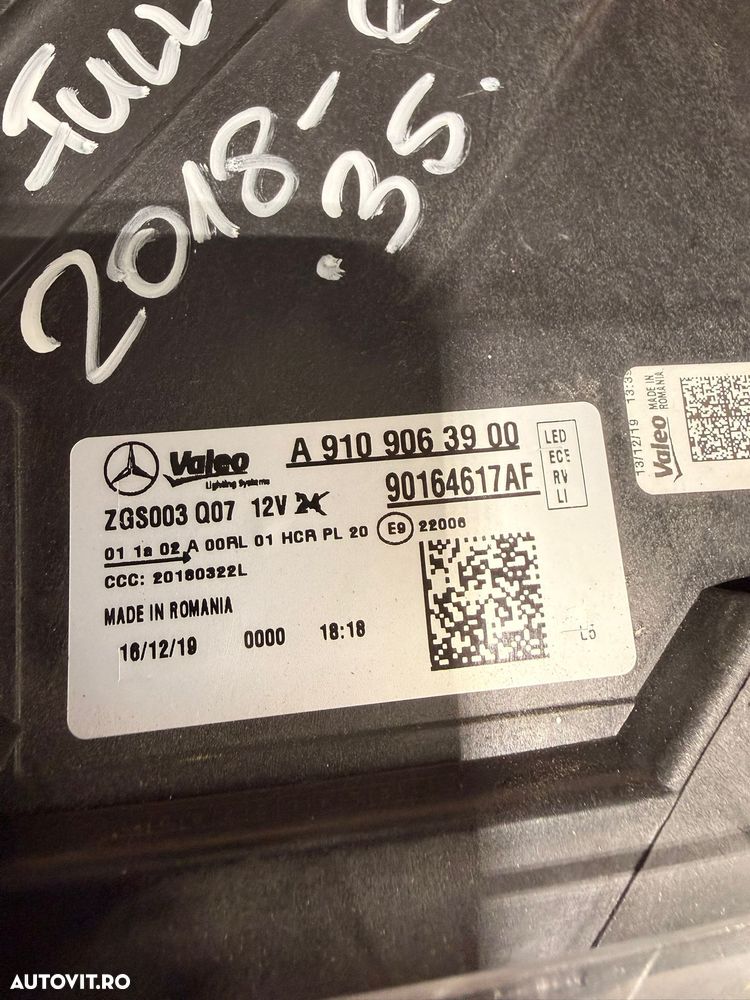 Far stânga fulled Mercedes sprinter 910 2018-2022 - 9