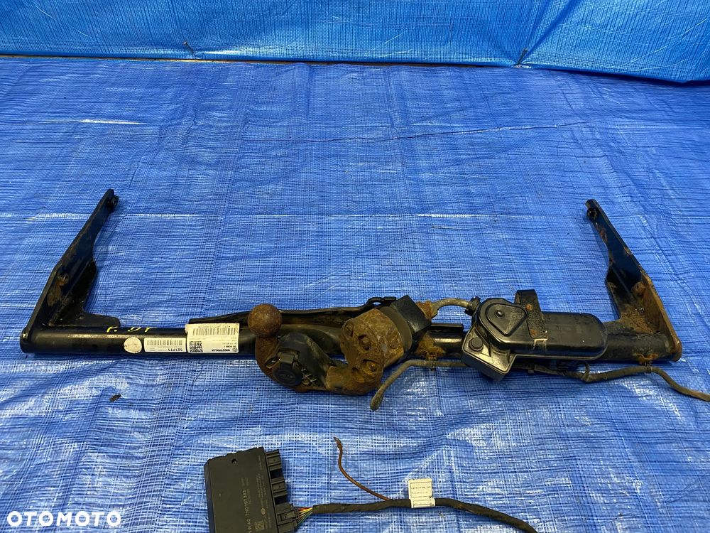 HAK HOLOWNICZY SKŁADANY VW PASSAT B7 KOMBI 2010- KOMPLETNY MODUŁ WIĄZKA 3AA803880E 7N0907383 ORYGINAŁ - 5