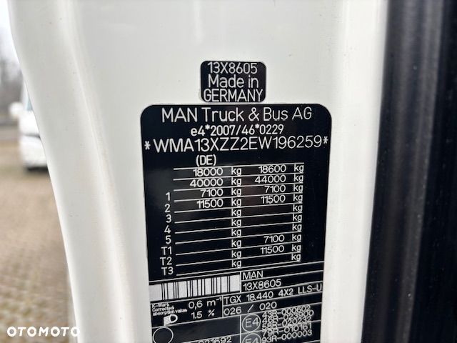 MAN TGX 18.440 MEGA INTARDER - 18