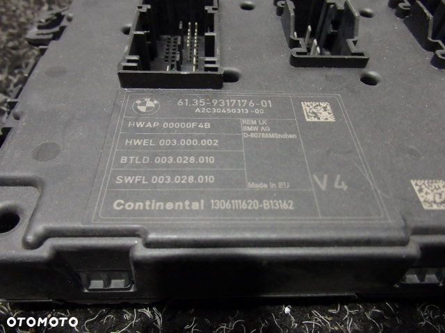 BMW F20 F21 MODUŁ STEROWNIK REM 9317176 RAF-AUTO CZĘŚCI BMW - 2