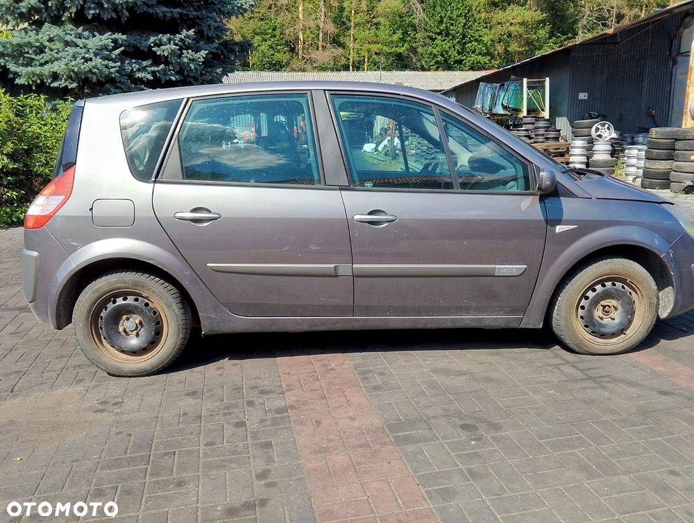 KOMPLETNY PRZÓD Renault Megane Scenic II Przed Lift 03-06 NV603 603 Europa MASKA LAMPA ZDERZAK BŁOTNIK GRILL ATRAPA PAS PRZEDNI WZMOCNIENIE CZOŁOWE CHŁODNICA HALOGEN do założenia bez malowania - 3