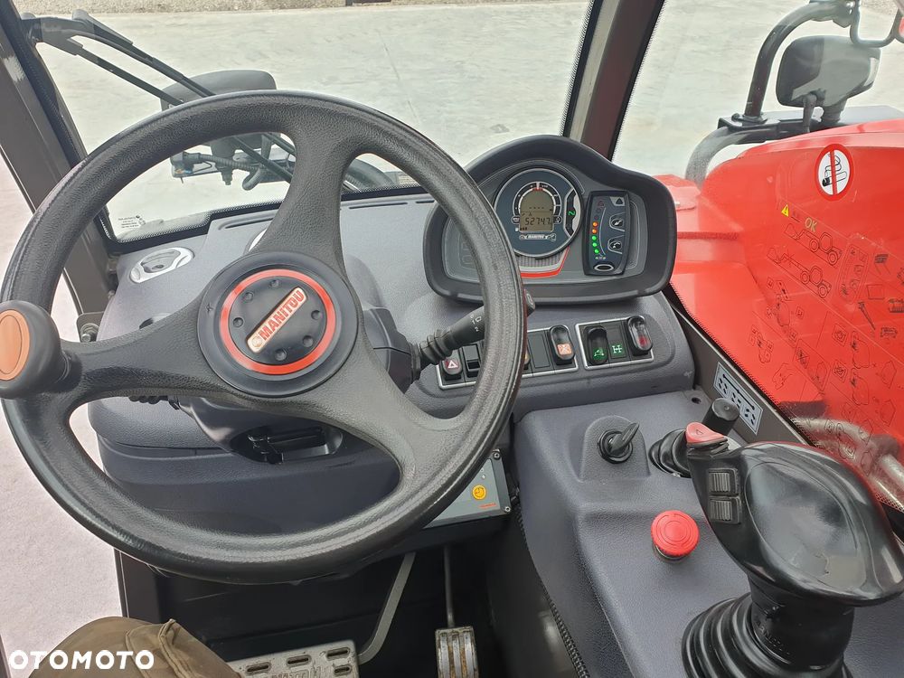Manitou MT 625H WIDŁY HYD./CHWYTAK/ŁYŻKA SPROWADZONA SUPER STAN - 21