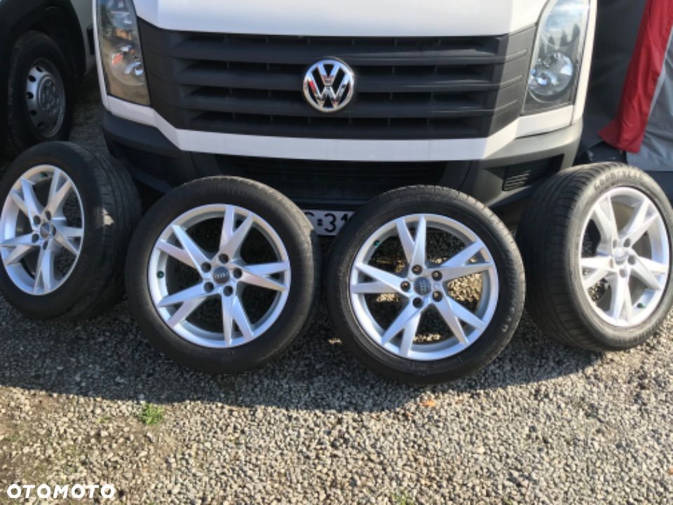 Oryginalne Alu Audi 17 opony Good Year - 3
