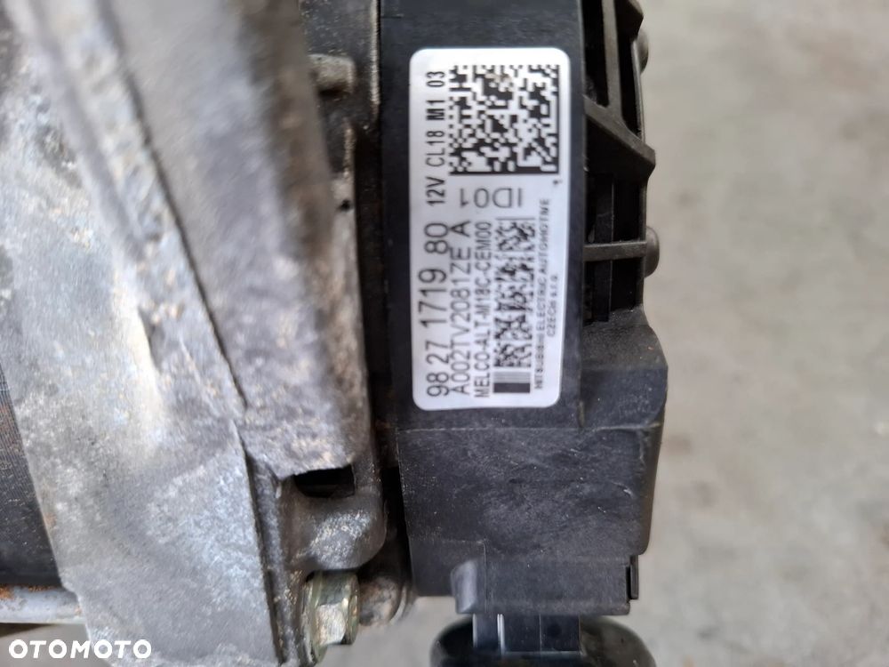 Alternator 1.5 hdi 15tys przebiegu 9827171980 - 5