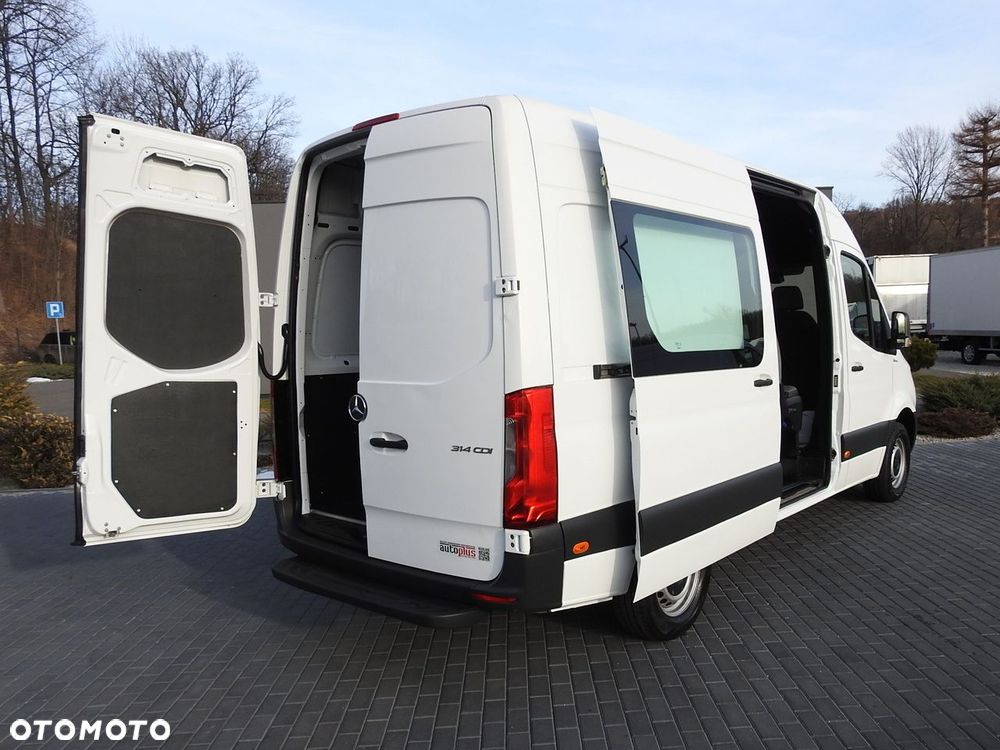 Mercedes-Benz SPRINTER 314 FURGON BRYGADÓWKA  6 MIEJSC TEMPOMAT KLIMATYZACJA  140KM - 4