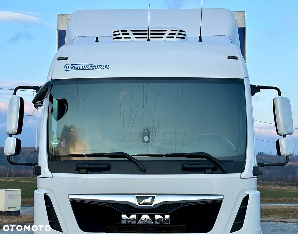 MAN TGM 15.290 / FIRANKA / 20 EUROPALET / AUTOMAT / SYPIALKA / DMC 16 T / 8 400 KG ŁADOWNOŚĆ - 11