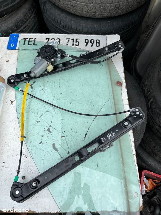Mechanizm szyby przedni prawy Bmw e46 sprawny - 1