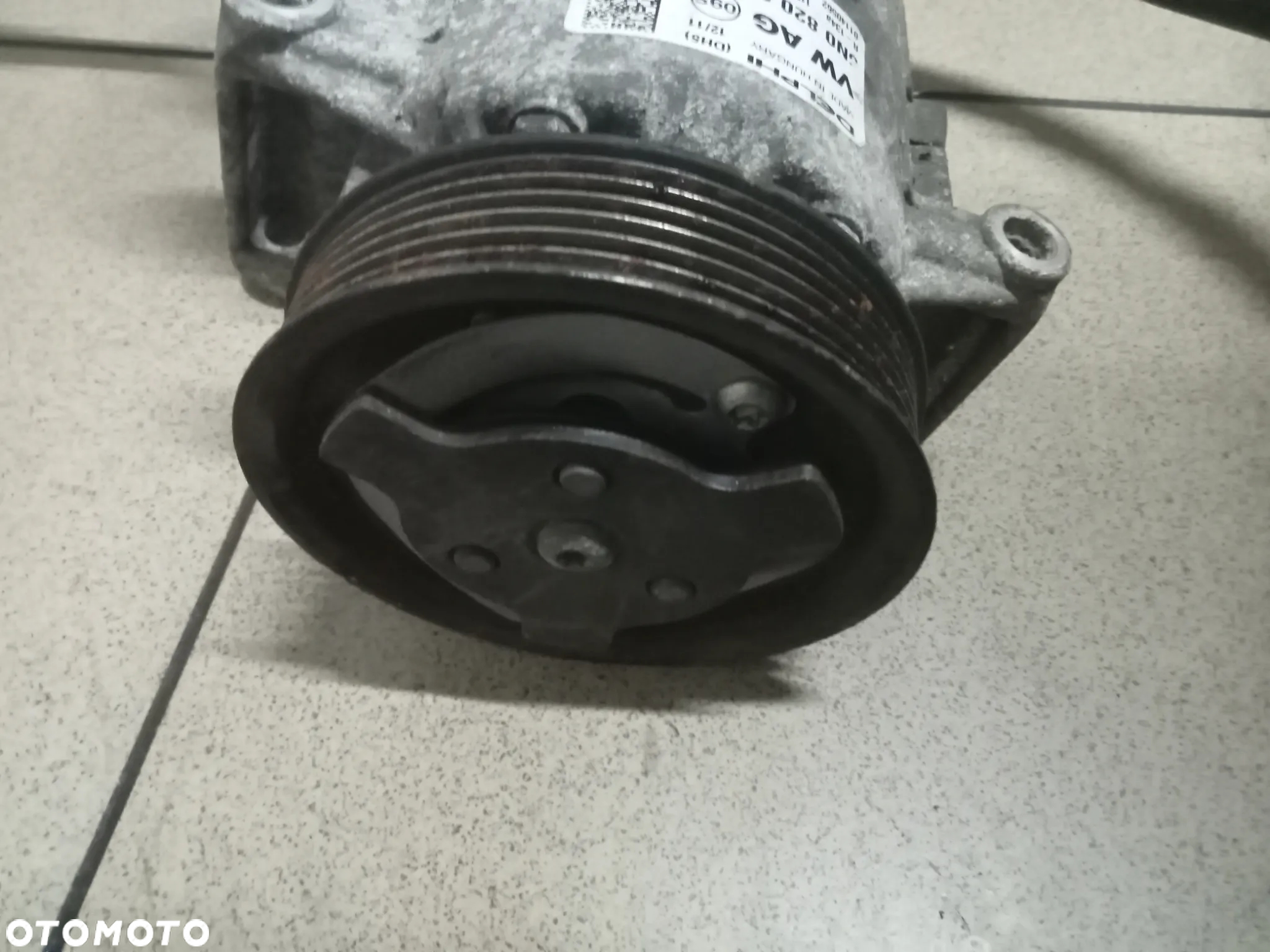 sprężarka klimatyzacji vw audi seat 1.6 tdi cay 5n0820803a - 2