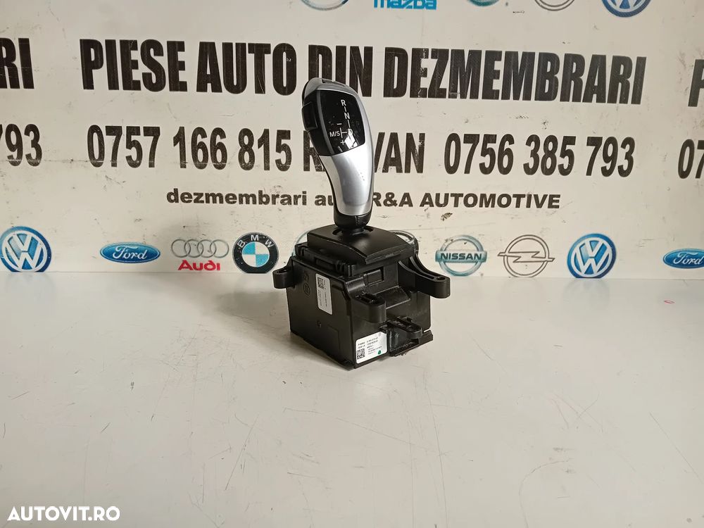 Timonerie Joystick Selector Viteze Bmw X3 X4 F25 F26 F10 f11 Cod 9260972 Volan Stanga - 2
