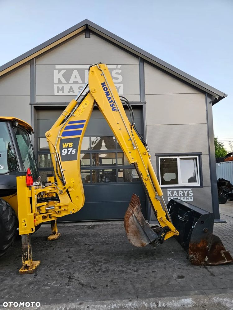 Komatsu KOPARKO-ŁADOWARKA KOMATSU WB97S 97 WB 93 WB97 97S - 11