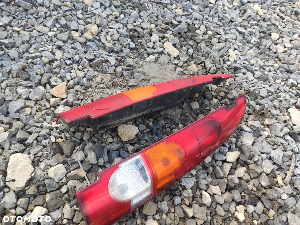 KL Lampa Prawy Lewy Tył RENAULT KANGOO I LIFT 03- Z LISTWĄ ŻAR - 2