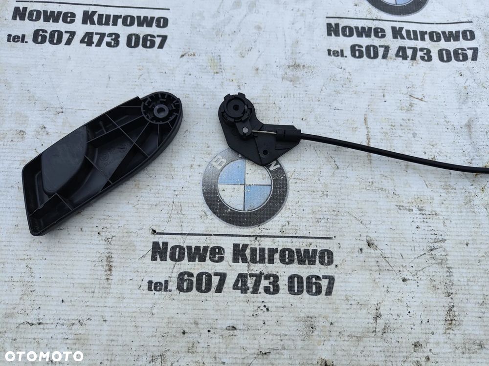 BMW E53 X5 Rączka mechanizm otwierania maski linka - 3